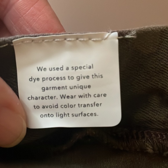 DL1961 Florence Ankle Skinny Jeans Mid Rise Instasculpt Camo Fort Green Size 29 - Picture 12 of 15